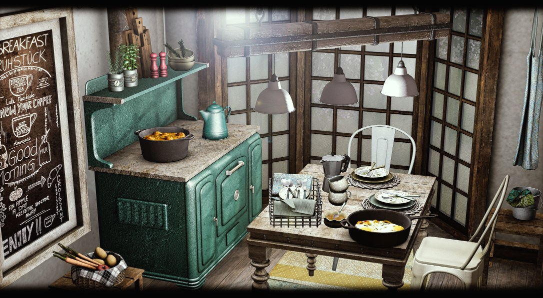 Dreamland Designs - Rustic Kitchen GACHA