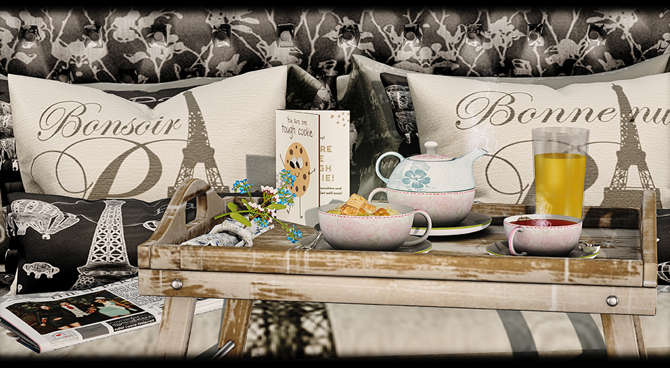 APHRODITE - Get better soon breakfast tray