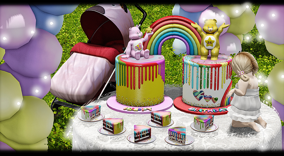 APHRODITE - Loving Bears Birthday Cake