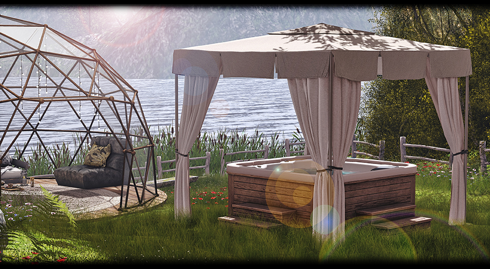 Astralia - Venus Hot Tub Set