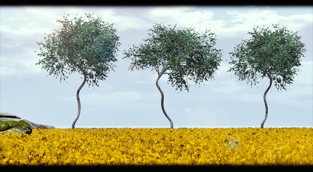 Little Branch - Amber Ghost Maple Tree