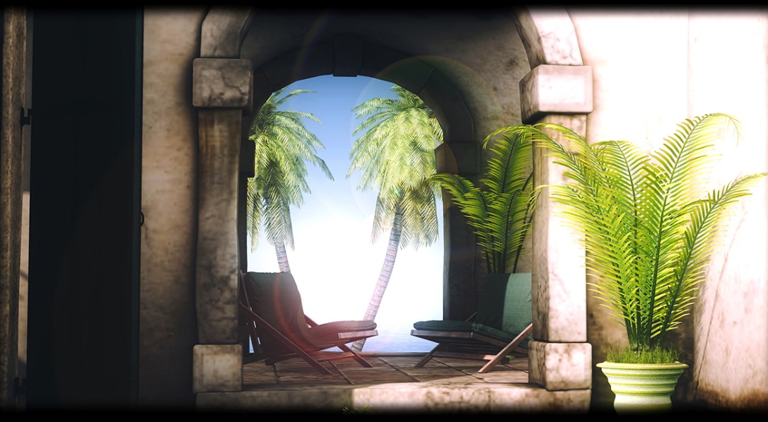 Little Branch - Macaw Palm